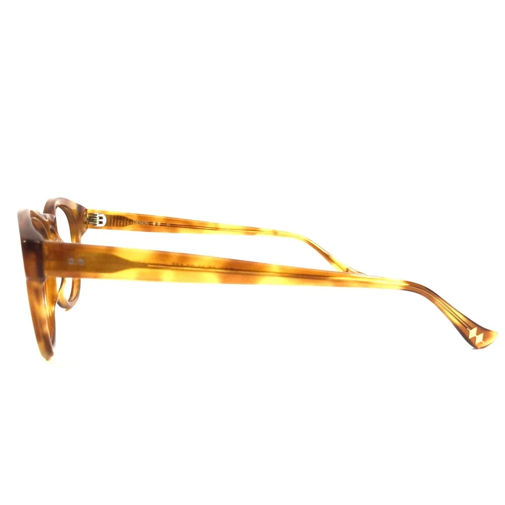 Denon Eyeglasses Frames CLAYTON 33 Light Tortoise Round Full Rim 48-22-145